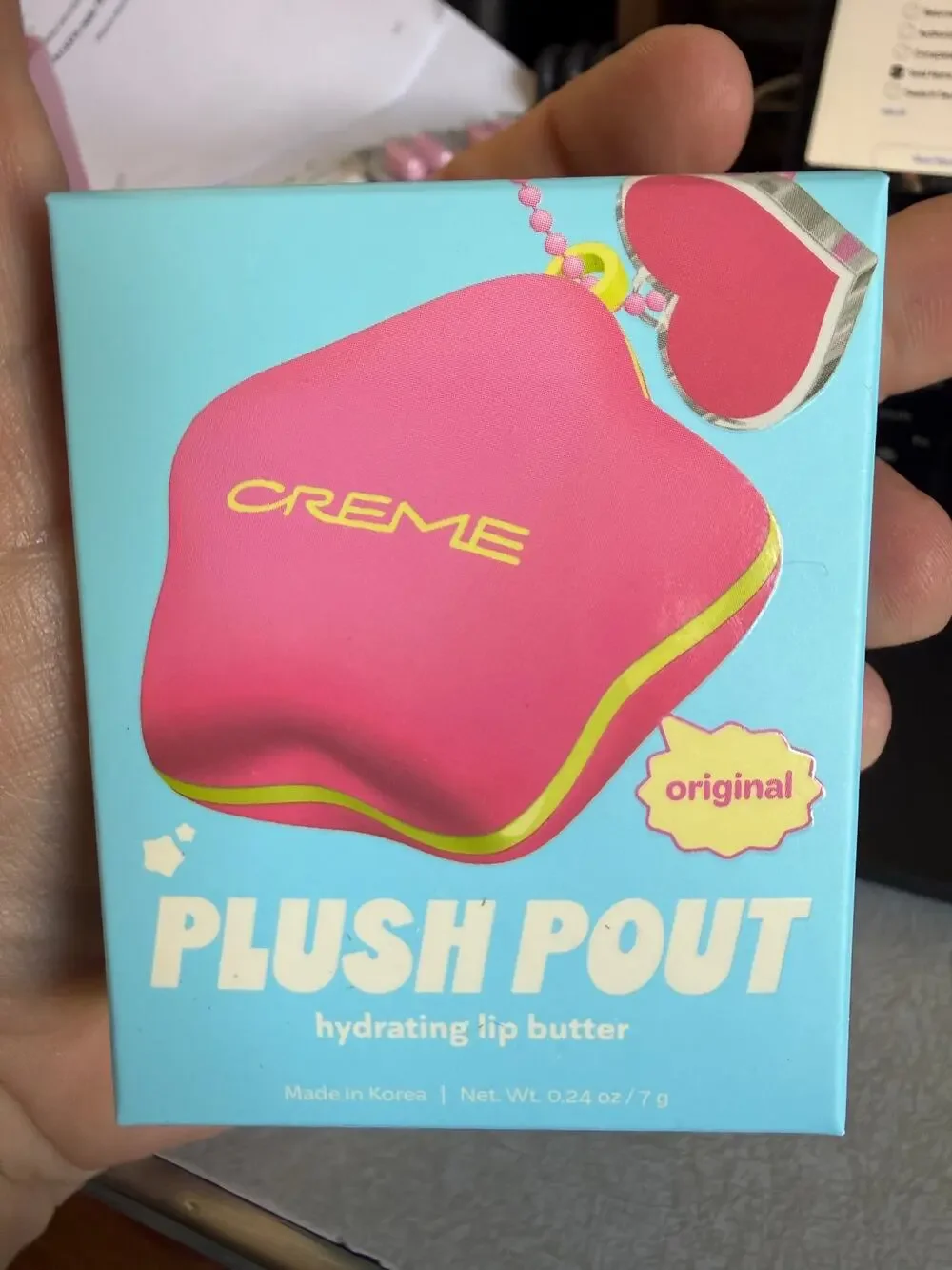 The Creme Shop Plush Pout Hydrating Lip Butter Original NEW UNOPENED